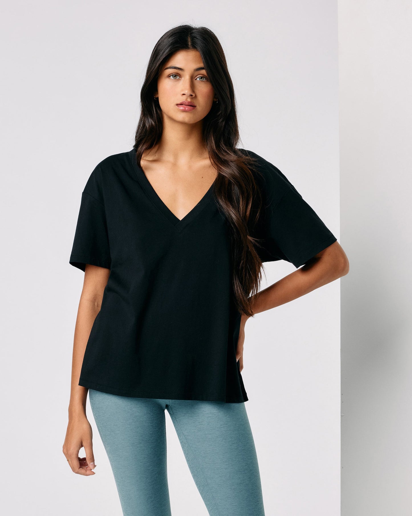 Sutton V-Neck Black, XXL