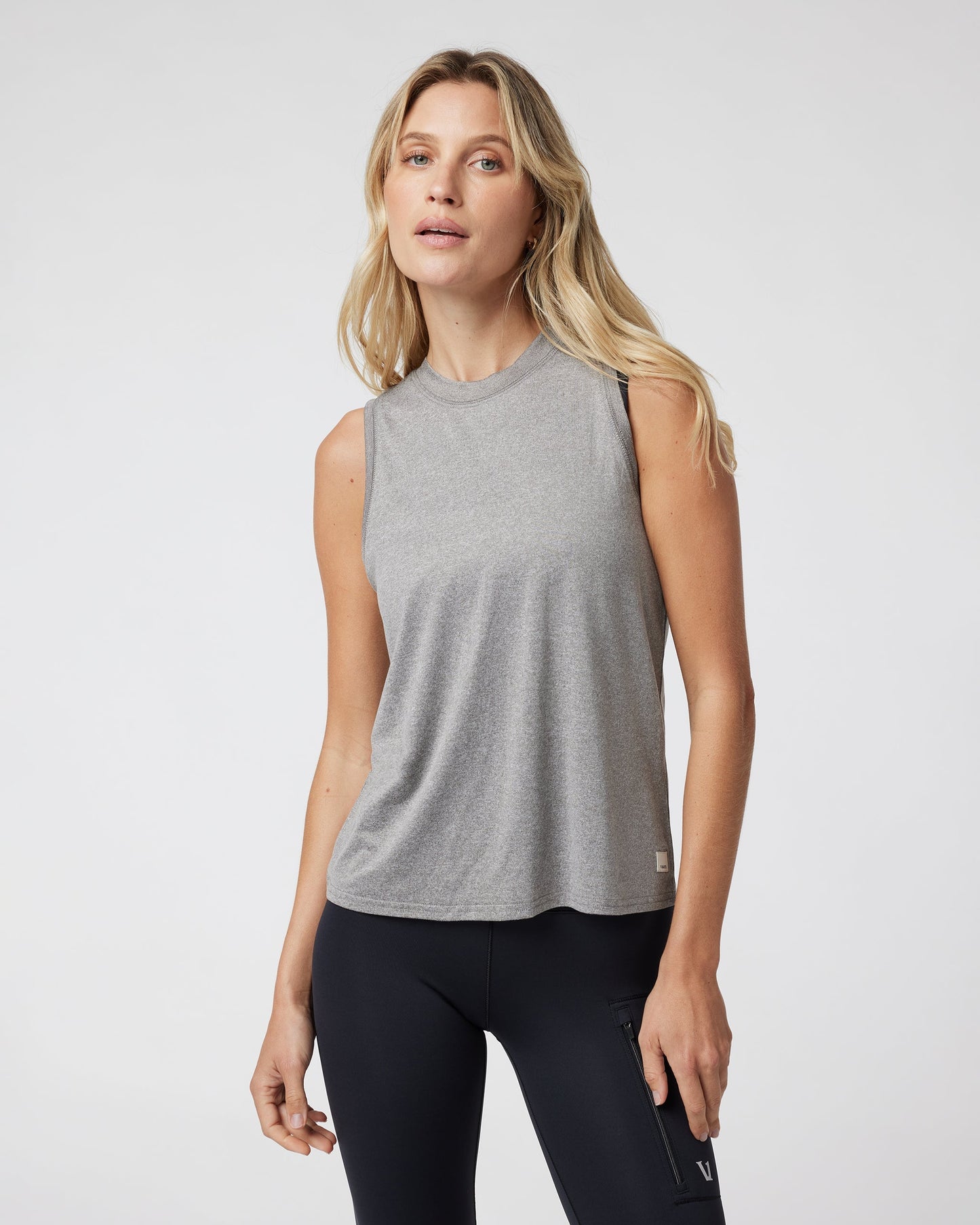 Energy Top Heather Grey, XXL, Long