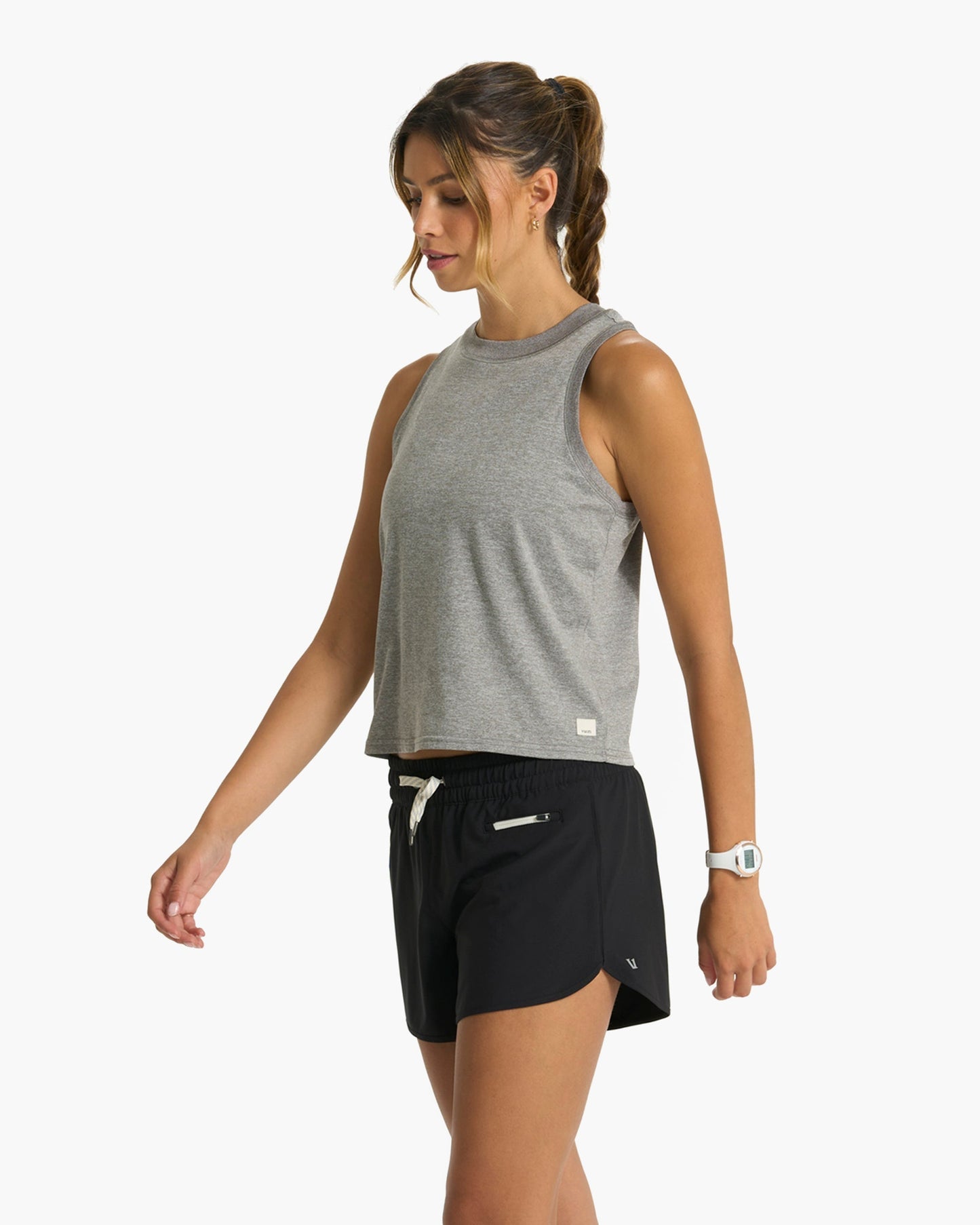 Energy Top Heather Grey, XXL, Regular