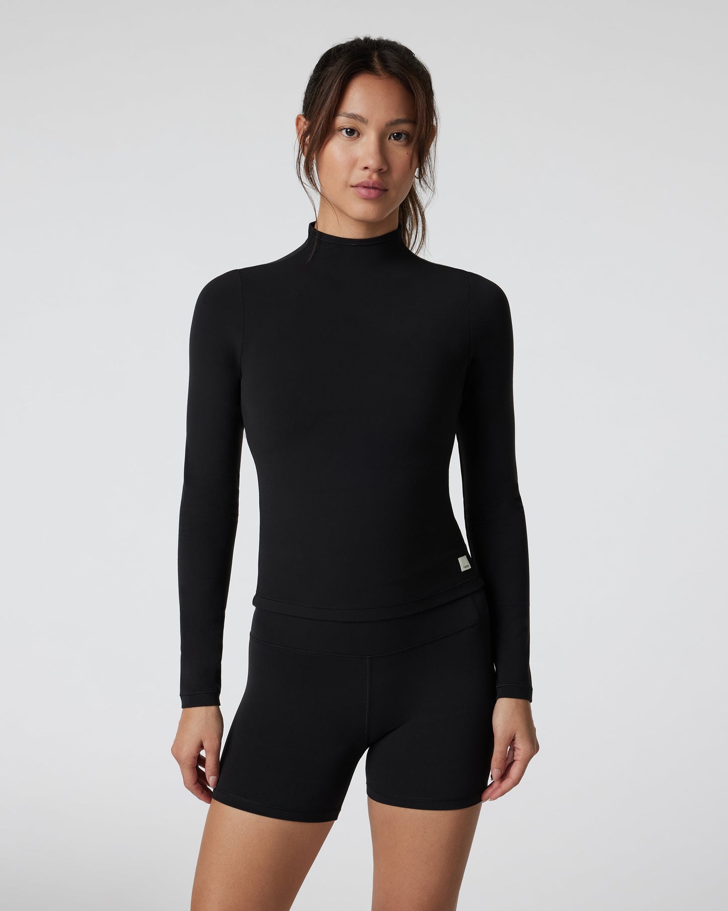 Vuori AllTheFeels? Long Sleeve Mock Black, XXL