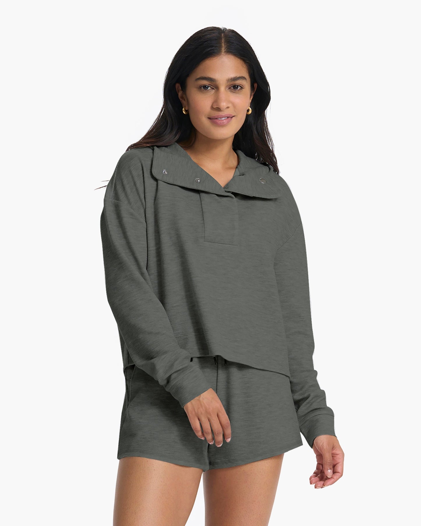 Bayview Thermal Hoodie Shale, XXL