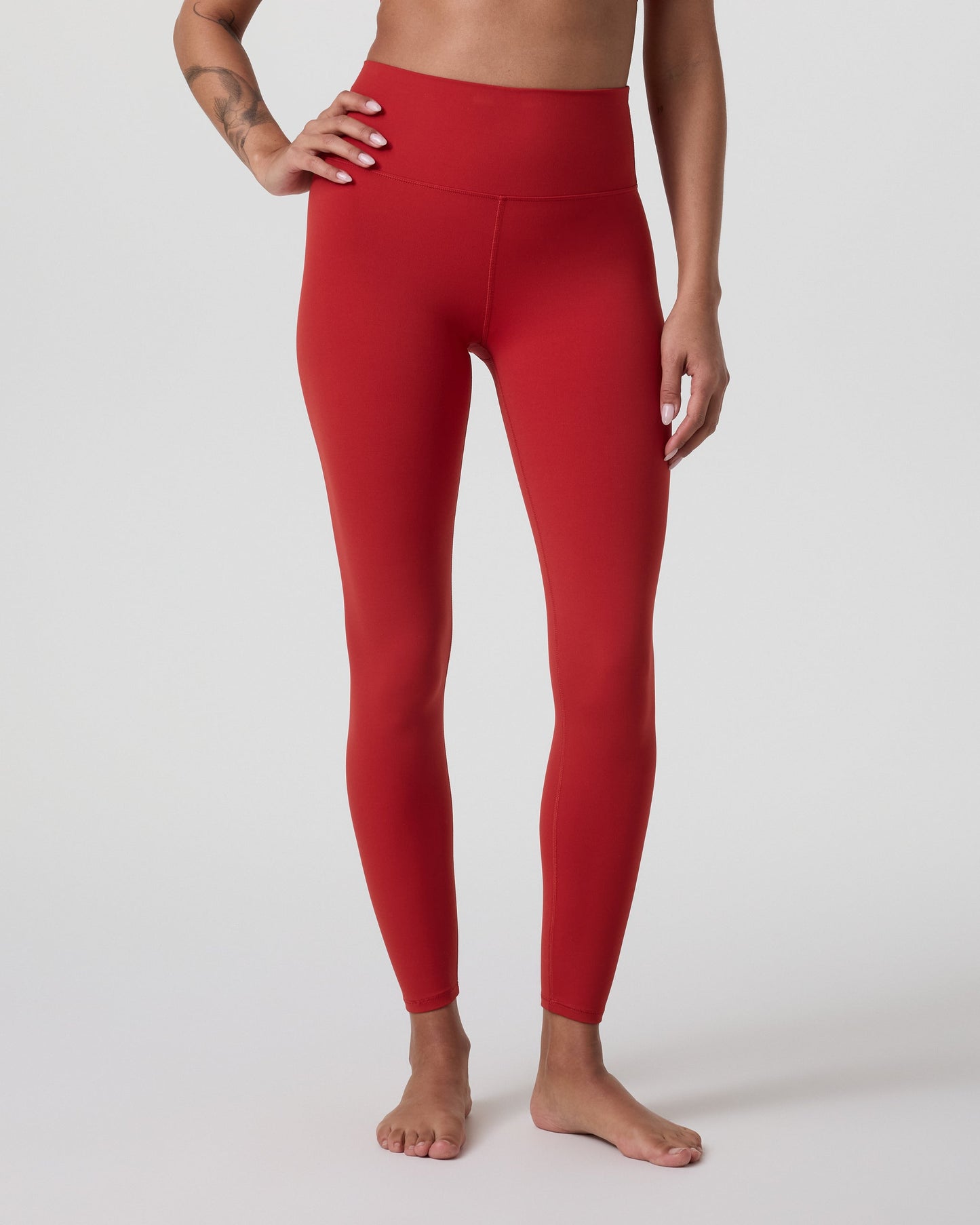 Vuori AllTheFeels? Legging - Short Scarlet, XXL, Regular