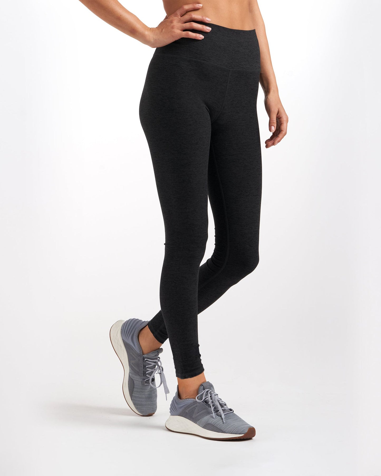 Clean Elevation Legging Black Heather, XXL, Long