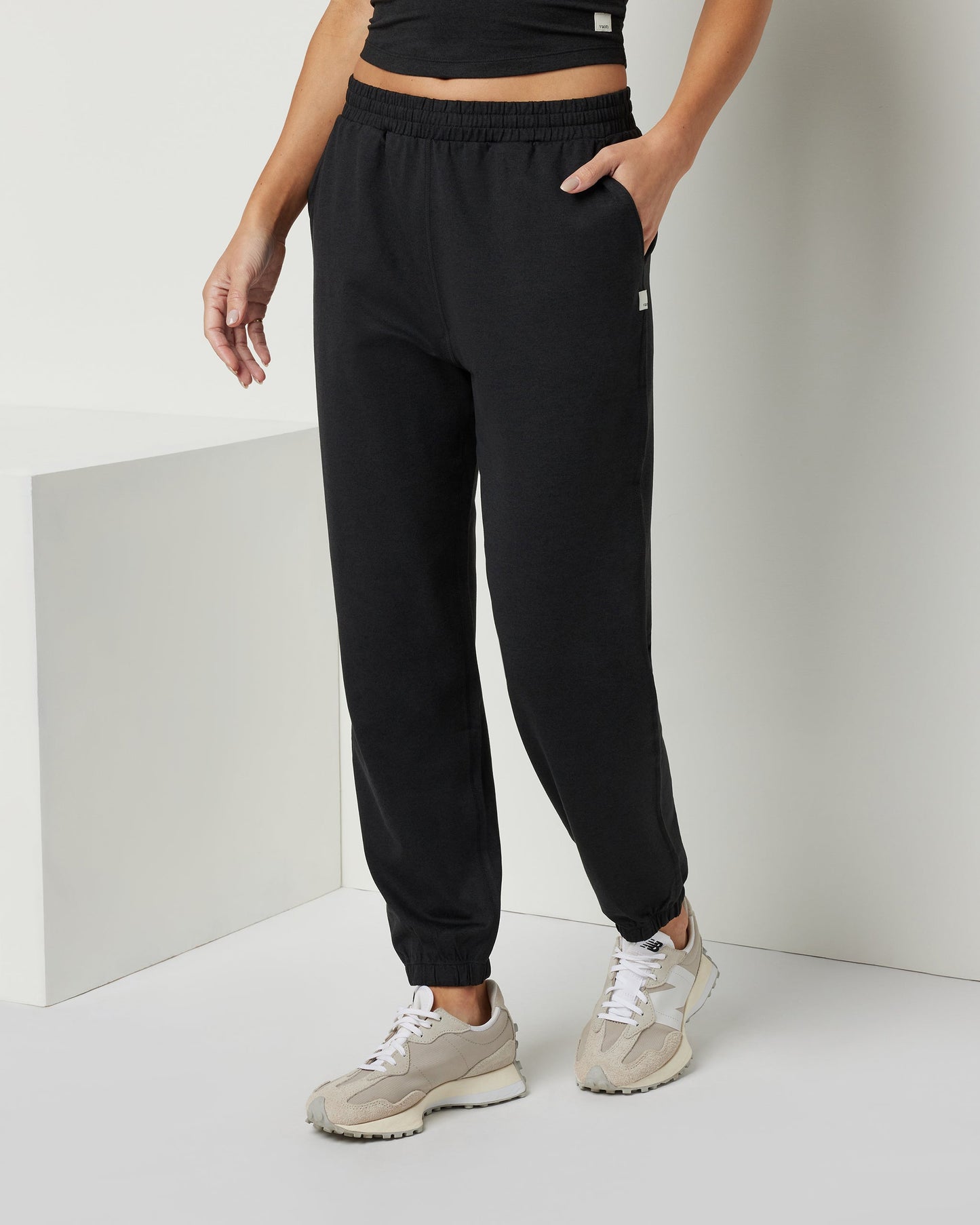 Boyfriend Jogger Black Heather, XXL