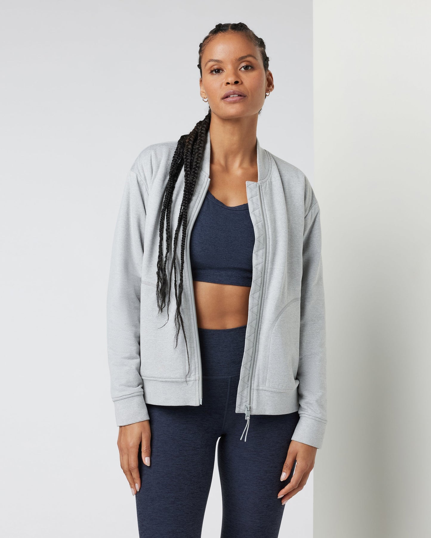 Halo Basin Bomber Pale Grey Heather, XXL